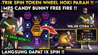 TRIK 1X SPIN !! CARA MENDAPATKAN MP5 CANDY BUNNY TOKEN RING - GARENA FREE FIRE