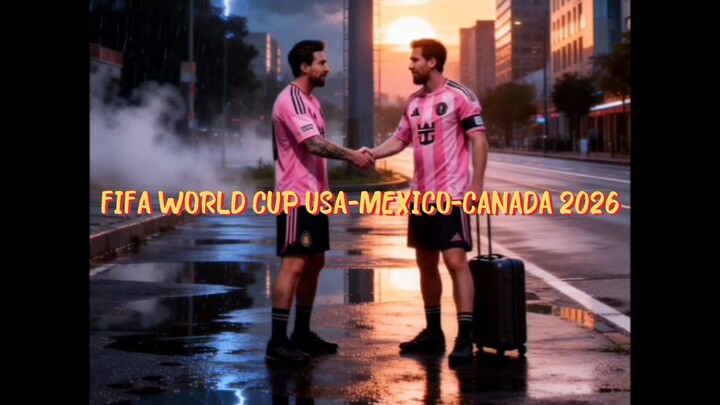 FIFA WORLD CUP USA-MEXICO-CANADA 2026 THEME SONG & Tribute To Lionel Messi As The Footballer Legend