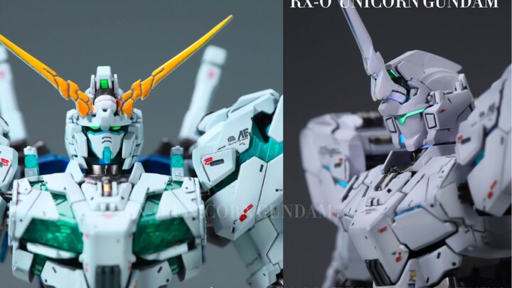 RG 1/144 机箱镇宅rx-0独角兽高清完整版。