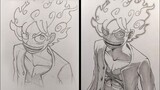 How to Draw Luffy Gear 5 - [One Piece]