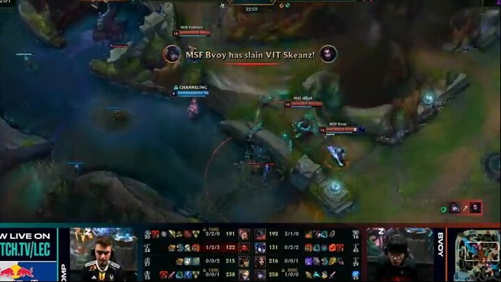 Cộng Đồng LOL VN - Vit vs MSF Highlights LEC Spring 2020 W4D2 Team Vitality vs Misfit