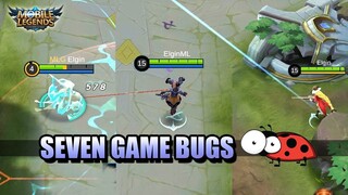 SEVEN CURRENT MOBILE LEGENDS BUGS 🐛