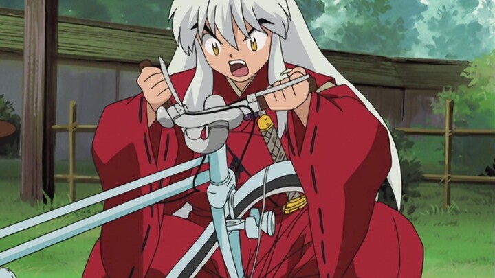 InuYasha sửa xe đạp, càng sửa càng hỏng ~ Cực kỳ hài hước ~