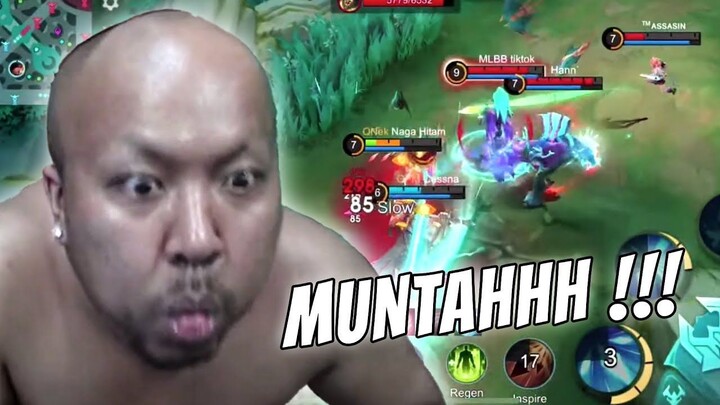 PASCOL MUNTAH DI PEGANG LEHERNYA !!!