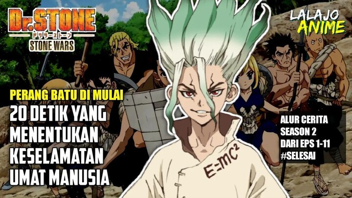PERANG BATU DI MULAI _ALUR CERITA ANIME _DR STONE _SEASON 2 #SELESAI