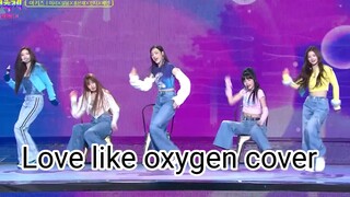 Love like oxygen maknaes collab cover- eunchae hyein leeseo sullyoon minji
