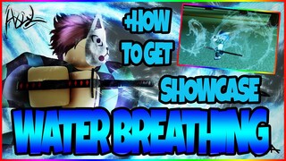 🌊WATER BREATHING🌊SHOWCASE + HOW TO GET IT IN DEMON SLAYER RPG 2(ROBLOX)