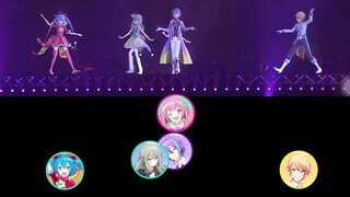 【世界计划】微笑调查队·全曲·走位动图【自制已镜面】