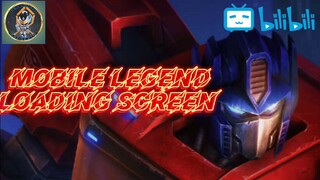 COOL 😎😎 MOBILE LEGEND LOADING SCREEN