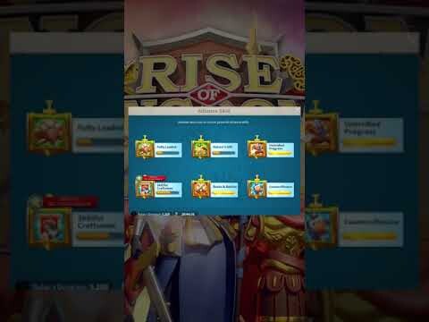 Apakah kamu tau fungsi Skill Nature's Gift #riseofkingdoms #riseofkingdomsindonesia #shorts