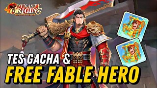 GRATIS HERO GRADE TERTINGGI & TES GACHA BANNER LIMITED - DYNASTY ORIGIN PIONEER ID