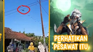 PESAWAT TEMPUR FREE FIRE DUNIA NYATA