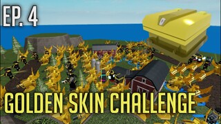 Golden Skin Challenge EP. 4 | Tower Defense Simulator | ROBLOX