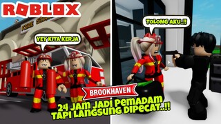 24 JAM JADI PEMADAM KEBAKARAN DI BROOKHAVEN ft  @Bells90 - DRAMA ROBLOX BROOKHAVEN