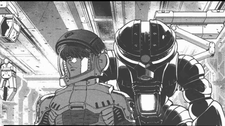 [Gundam] Người đàn ông to lớn ở trên là Thunderbolt Realm, người có trí thông minh. Bình luận manga 