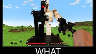 Minecraft รออะไร meme part 113 minecraft ที่เหมือนจริง Golem Venom