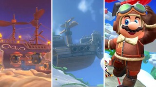 Evolution Of Sky & Airship Tracks in Mario Kart Games (2001 - 2022)