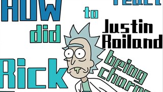 Breaking the fourth wall: Rick complains about the departure of creator Justin