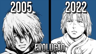 A Evolução da Arte de Vinland Saga