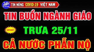 🔥Tin Nóng Thời Sự Mới Nhất  Ngày 25/11/2021/Tin Nóng Trị Việt Nam và Thế Giới
