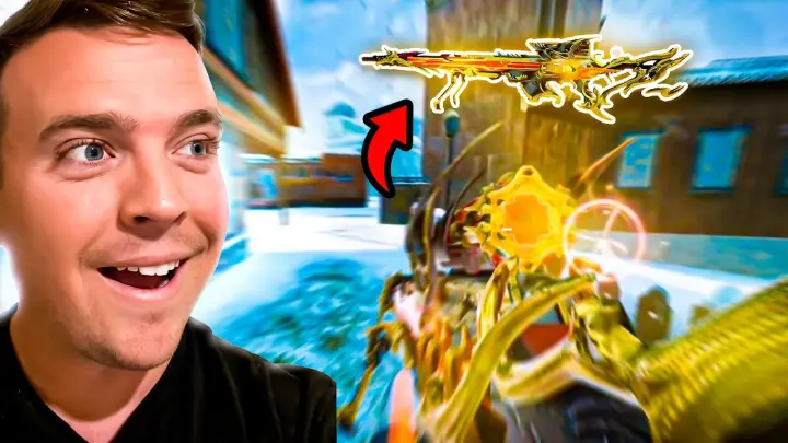 ISPLYNTR REACTS to NEW MYTHIC DLQ33 LOCUS FLAME HD GAMEPLAY in COD MOBILE