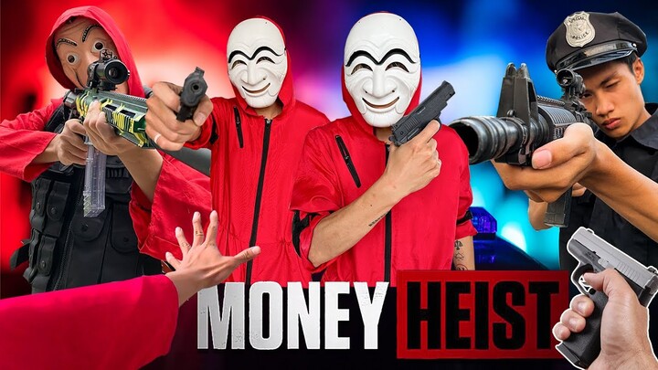 MONEY HEIST vs POLICE (BELLA CIAO REMIX) 15 || Epic Parkour POV Chase