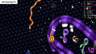 Slither.io A.I. 100,000+ Score Epic Slitherio Gameplay #74 5