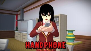 HANDPHONE || HORROR MOVIE SAKURA SCHOOL SIMULATOR