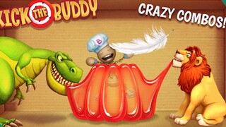 Kick The Buddy New - Tra Tấn Con Búp Bê Bằng Khủng Long Và Rồng Lửa - Top Game Cực Hay Android Ios