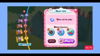 CANDY CRUSH SAGA LEVEL 1555 NEW VERSION NO BOOSTER