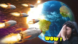 BẮN 1,000,000 TÊN LỬA HẠT NHÂN VÀO SIÊU TRÁI ĐẤT SẼ NTN !!! (Pobbrose Thánh phá hoại Solar smash) ✔