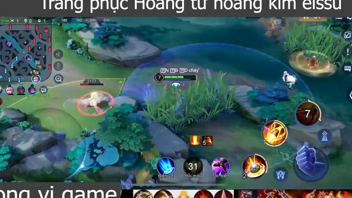 Trang phục Hoàng tử hoàng kim elssu p1 #songvigame