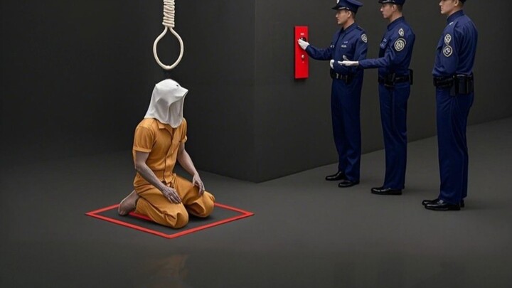 日本绞刑全过程，3名狱警同时执行，平均15分钟才能确认死亡