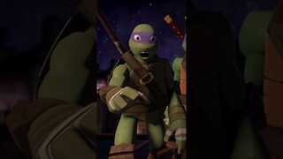 TMNT | Kura-kura dan Kucing menjadi SAHABAT!! 🐢🐱 #Shorts