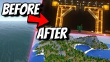 How I Built The Squid Game Island In Minecraft! Time-lapse