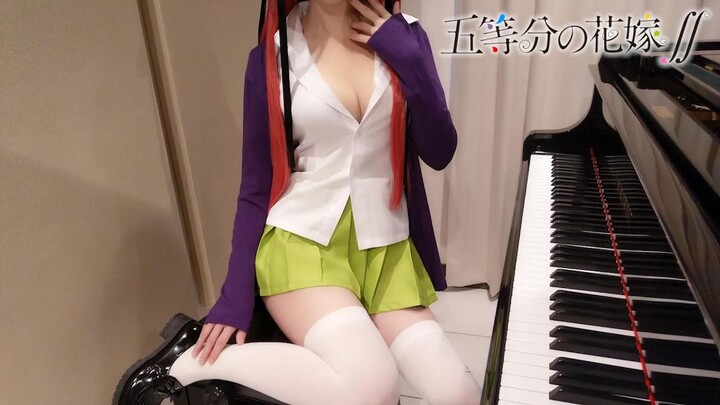 [พี่น้องมาเรียนกัน][ฉันชอบเรียนเหรอ?] เจ้าสาวของฉันเป็นฝาแฝดห้า การเล่นกีตาร์~