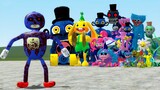 CURSED SONIC.EXE VS ALL POPPY PLAYTIME CHAPTER 3 CHARACTERS in Garry's Mod!