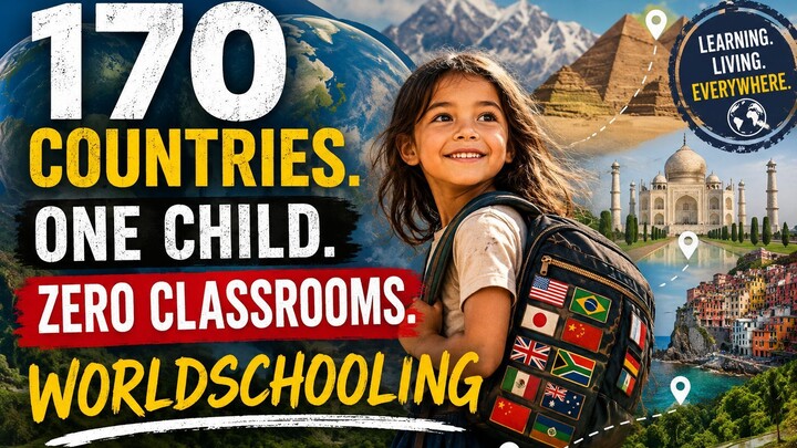 170 Countries. One Child. Zero Classrooms- WORLDSCHOOLING