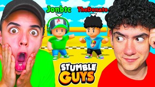 ENTRENANDO a THEDONATO en STUMBLE GUYS! 😱