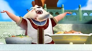 Chương trình nhảm nhí gì thế này? Đến cả lợn cũng được ăn mì.