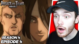 EREN VS REINER TIME?! Attack on Titan Ep. 4 (Season 4) REACTION