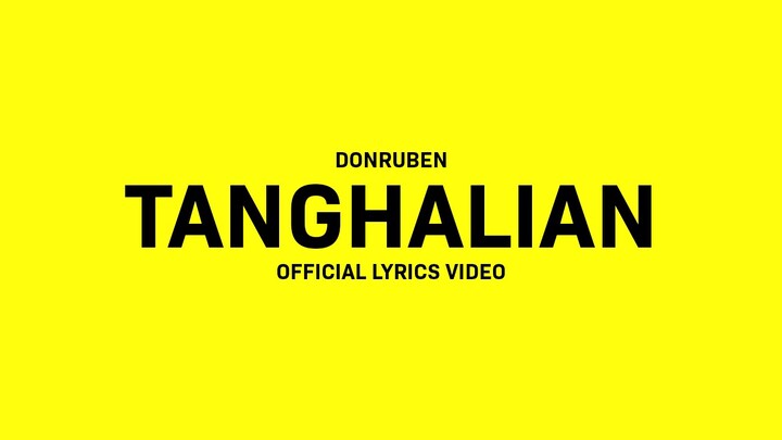 TANGHALIAN - DONRUBEN