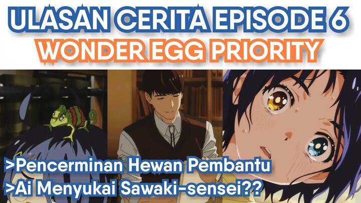 Pembahasan Episode 6 Wonder Egg Priority (Ulasan dan Kesimpulan Cerita)