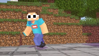 (MMD·3D) การ์ตูนแอคชั่นสุดมันส์จากเกม Minecraft