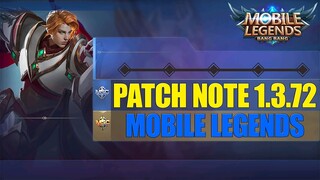 SEKARANG KALIAN BISA KIRIM HERO!!! KIMMY NERF, DIGGIE NERF, HARITH BUFF - PATCH NOTE 1.3.72