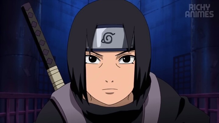 Itachi mostra os poderes do Mangekyou Sharingan para Kakashi   Naruto Dublado