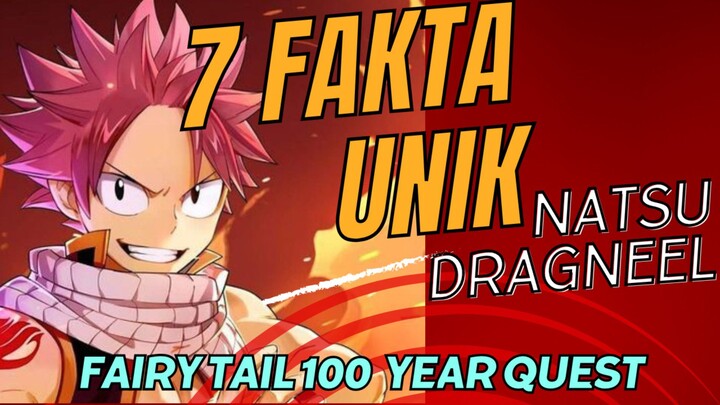 7 Fakta Unik Tentang Natsu Dragneel yang Harus Kamu Tahu!