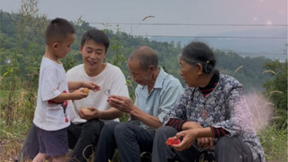 The rice fields in the village seem to have always been our childhood memories