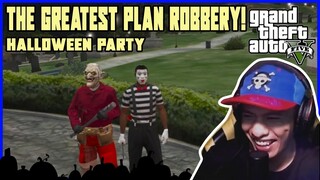 GTA 5 The greatest robbery plan! (Halloween party) roleplay