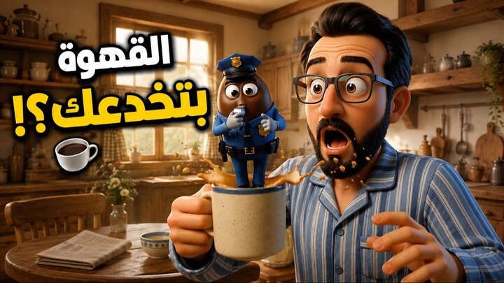 القهوة مش بتديك طاقة؟! خدعة الكافيين ☕